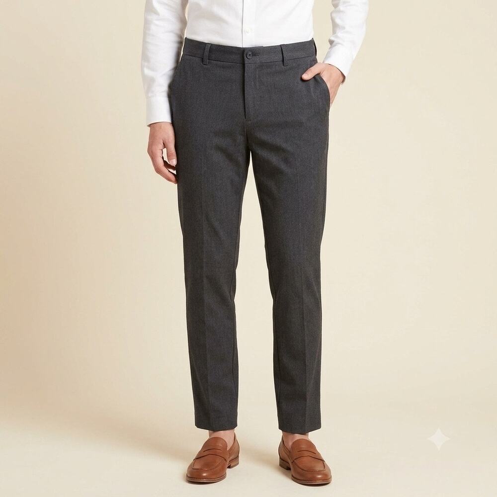366-Gap Slim Ankle High Rise Pant size 12 / Waist 17.5